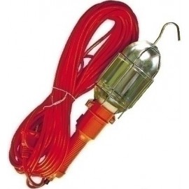 Лампа переносная 5 м, 12В (в прикуриватель) с выключателем