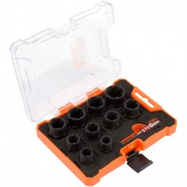 Набор головок для поврежденных болтов и гаек 11 пр. (кейс) АвтоДело 40578