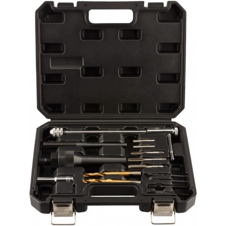 Набор для извлечения сломанных свечей накаливания 16 предметов АвтоDело 41116