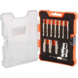 набор для откручивания поврежденного крепежа для шуруповерта (12пр. пл/кейс) АвтоDело 40553