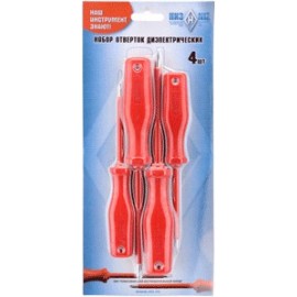 Набор отверток диэлектрических 5 пр. (PH1,2,3 SL4,6) НИЗ (1000 В) 57143315