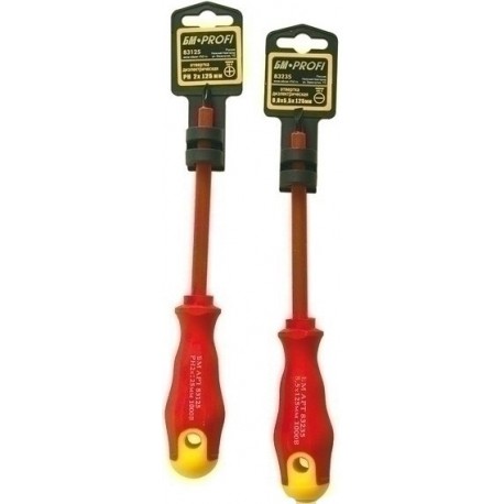 Отвертка крест № 3 (175 мм) диэлектр.(1000 В) 