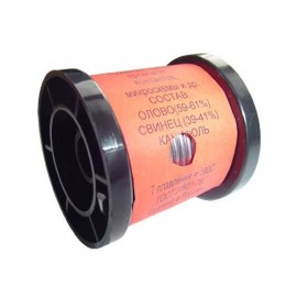 Припой с канифолью ПОС-61 ф 2 мм (катушка 100гр)