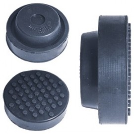 Резиновая опора на домкрат подкатной А-92мм В-50мм Н-35мм (стандарт)