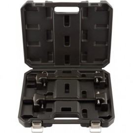 Стяжки пружин 300мм (кованые крюки с фиксаторами) АвтоDело