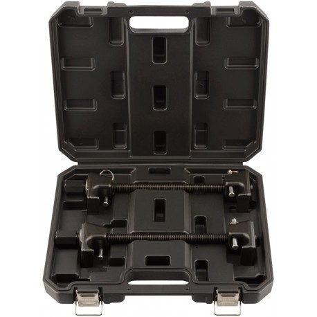 Стяжки пружин 300мм (кованые крюки с фиксаторами) АвтоDело