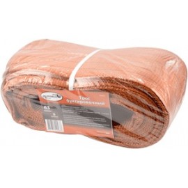 Трос буксир-ный 63 т. (лента 6м, петля-петля) АвтоДело