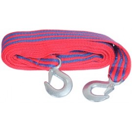 Трос буксировочный 2 крюка лент. 6м 7т "Богатырь"