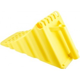 Упор под колеса противооткатный 470*200*230мм пластик (грузовые,полуприцепы до 40т.) 