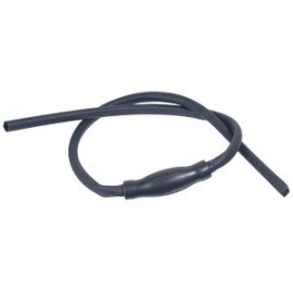 Шланг для перекачки топлива (груша 1,5м/15мм) 2 хомута прозрачный силиконовый (Балаково)